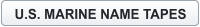 U.S. MARINE NAME TAPES